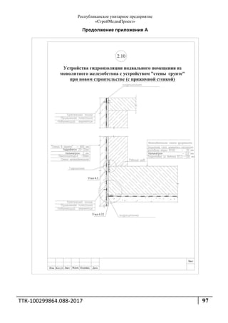 Республиканское унитарное предприятие
«СтройМедиаПроект»
ТТК‐100299864.088‐2017  97 
 
Продолжение приложения А
 