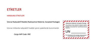 Imp Rre Tehlikeli Maddelerin Hava Yolu ile Taşınması | PPTX