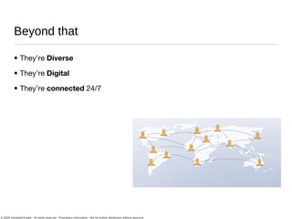 Beyond that They’re  Diverse They’re  Digital They’re  connected  24/7 
