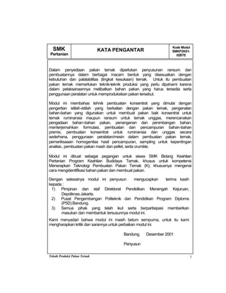 Cara Mengawetkan Tepung Secara Sederhana Setelah Selesai Diproduksi Adalah Cara Membuat Pakan Ternak Hemat Penuh Nutrisi