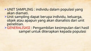 Comprehensive Techniques and Concepts in Sampling Methods for Research ...