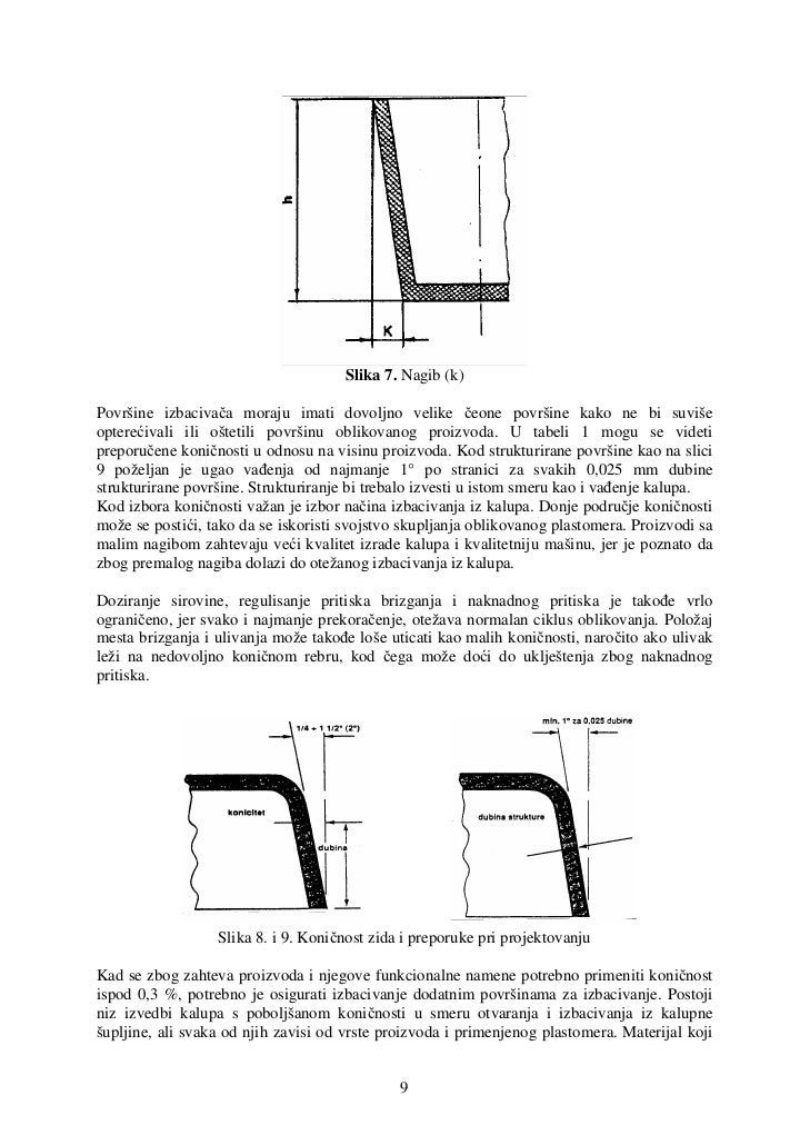 Tehnologije prerade plasticnih masa