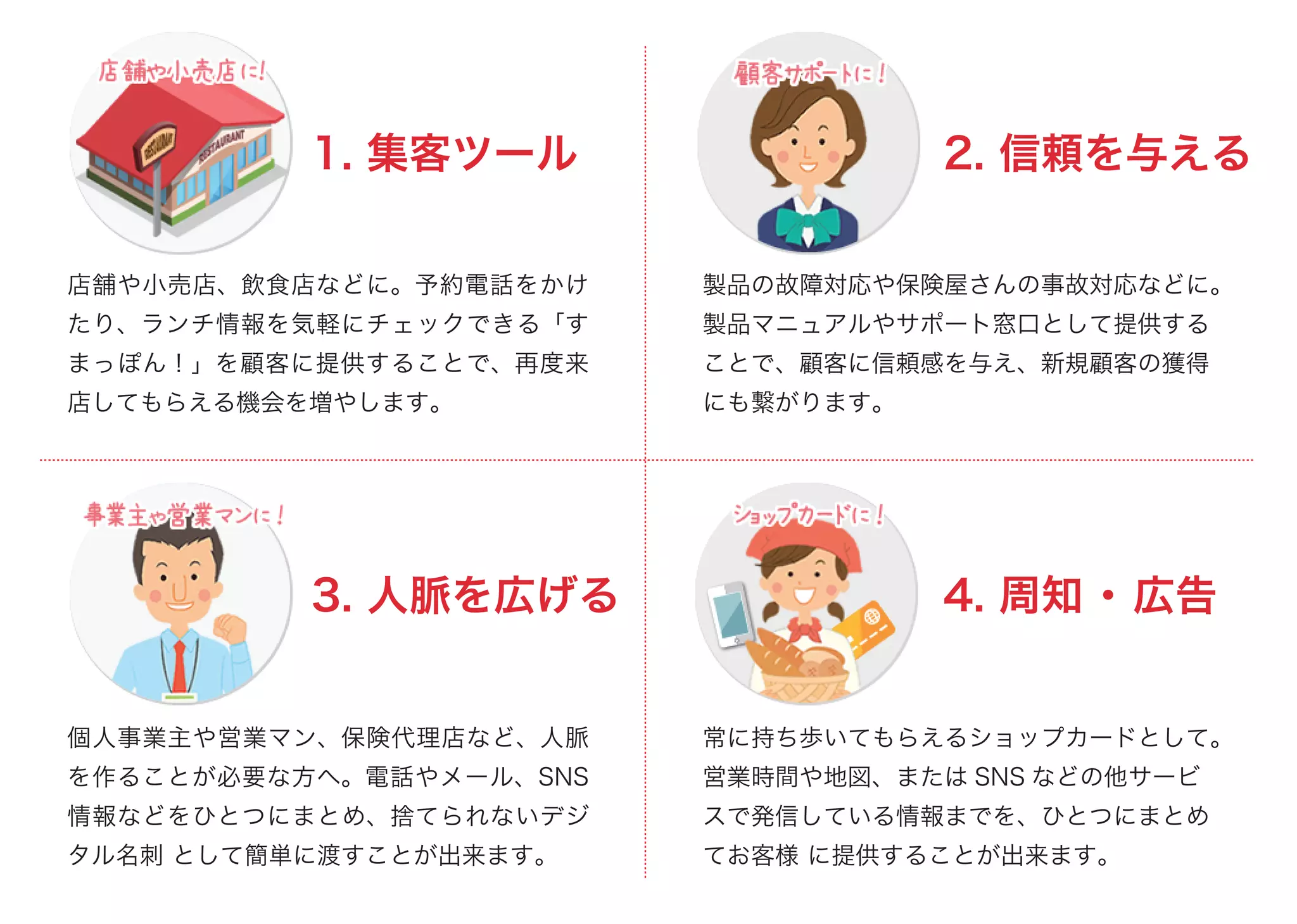 アプリ風ホームページ 「すまっぽん！」概要