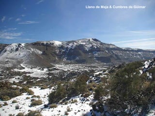 Llano de Maja  &  Cumbres de Güimar 