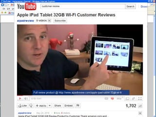 Mobile Phone Video - > YouTube 