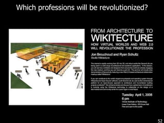 Shared space/co-presence with possibility for socialization and community 