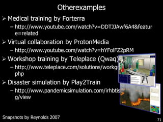 Virtual world revenuesUSD 3bln in 2009 US spending on virtual goods passes USD 1 bln in 2009 34
