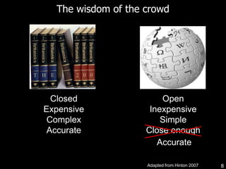  Did she ever sell her Imac on Ebay?- No, but she got WiFi for the Xbox. Can we have a real conversation now?- Sure, can we have it in Second Life?NPR, Internet’s 40th Birthday, 2009