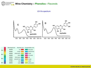 Wine Chemistry – Phenolics - Flavonols
UV-Vis spectrum
 