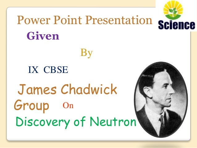 Discovery of neutron