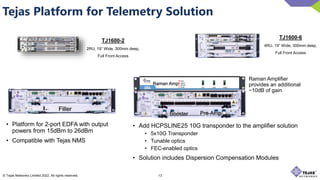 Tejas Networks Proposal for fiber optic solution.pptx