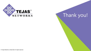 Tejas Networks Proposal for fiber optic solution.pptx