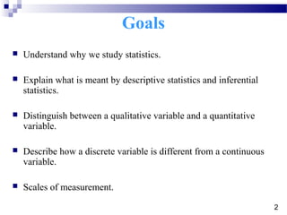 Statistics final seminar