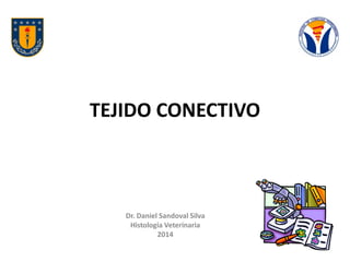 TEJIDO CONECTIVO
Dr. Daniel Sandoval Silva
Histología Veterinaria
2014
 