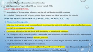 Defense mechanism in plants (Plant pathology and plant protection) | PDF