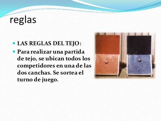 Cuales Son Las Reglas Del Tejo