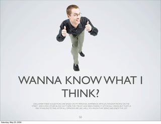 No Really, It's All About You