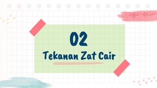 Tekanan Zat Cair
02
 