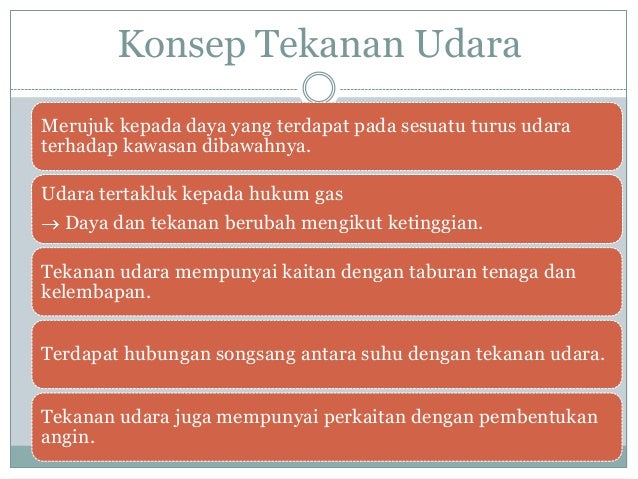 Tekanan Udara Dan Edaran Umum Atmosfera