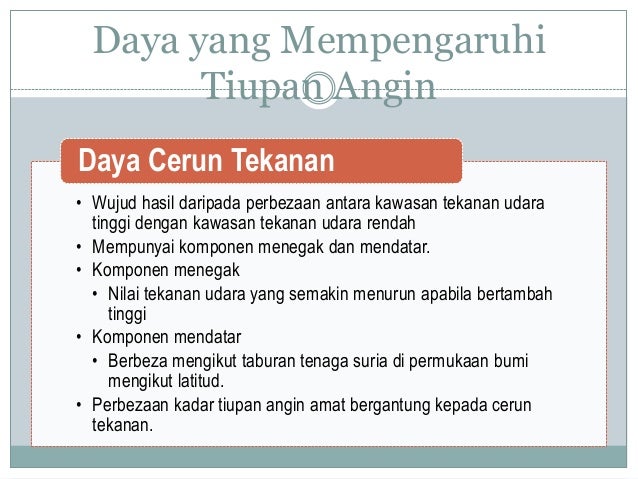 Tekanan Udara Dan Edaran Umum Atmosfera