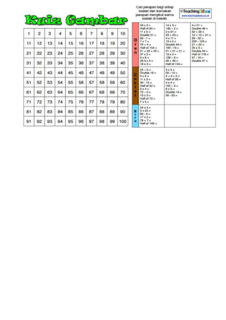 Teka silang kata matematik