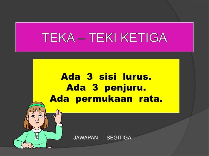 Teka-teki Bentuk 2 Dimensi