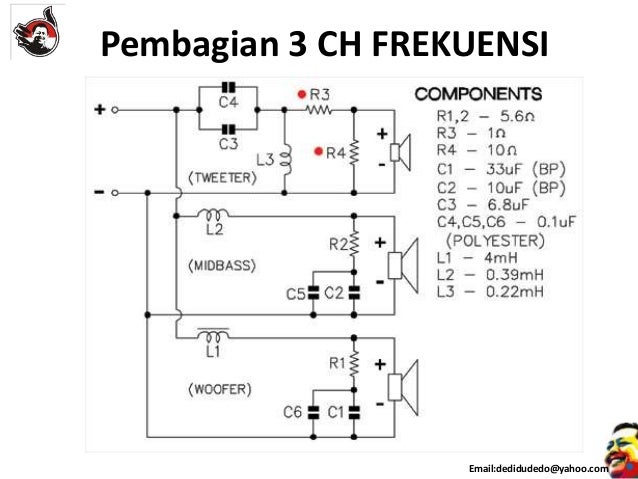 Skema Crossover Aktif Apa Itu Crossover Speaker Dan