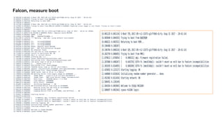 Falcon, measure boot
 