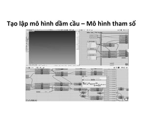Tạo lập mô hình dầm cầu – Mô hình tham số
 