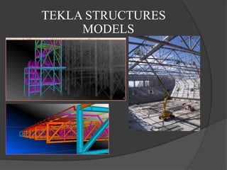 TEKLA STRUCTURES
     MODELS
 