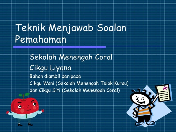 Cara Menjawab Soalan Insak - Selangor o Cara Menjawab Soalan Insak - Selangor o