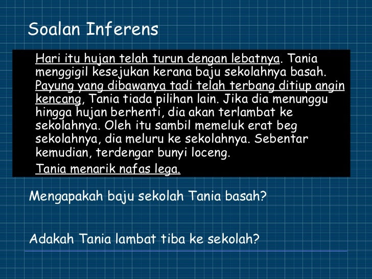 Teknik Menjawab Soalan Pemahaman