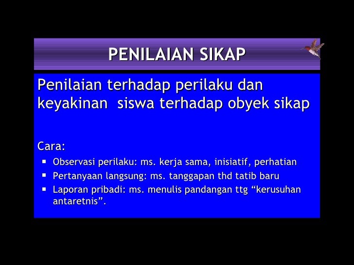 Teknik penilaian-hasil-belajar