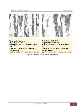 TEKNIKA E MATERIALEVE Fatmir Çerkini
4. LIDHJET METALIKE 113
Fig.4.10- Strukturat në lidhjen Fe-C të zmadhuara
 