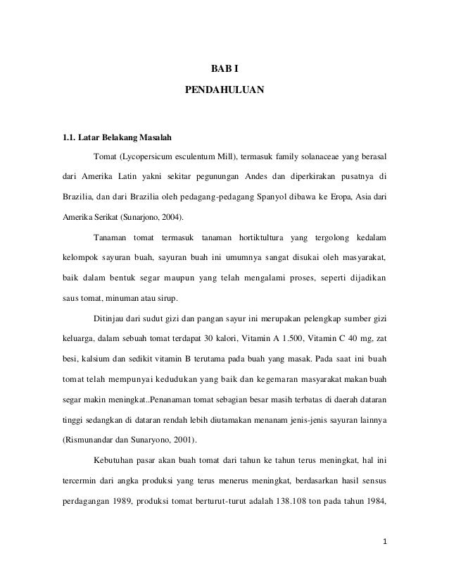 Teknik Budidaya Tanaman Tomat