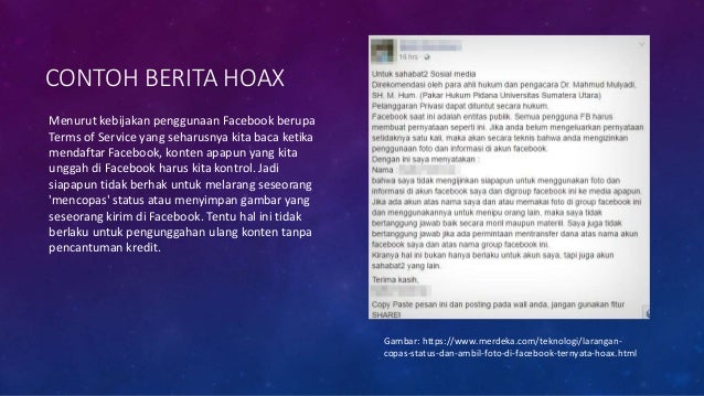 Teknik dan Metode Mengidentifikasi Berita Hoax