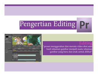 Metode Live Editing Teknik editing part 1 | PDF