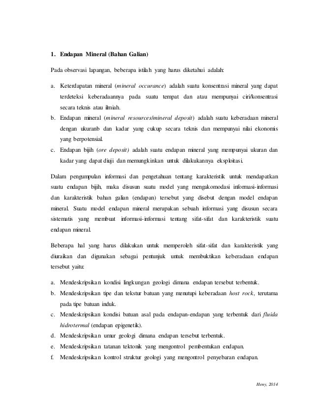 Teknik Eksplorasi Chapter 1 Eksplorasi Langsung