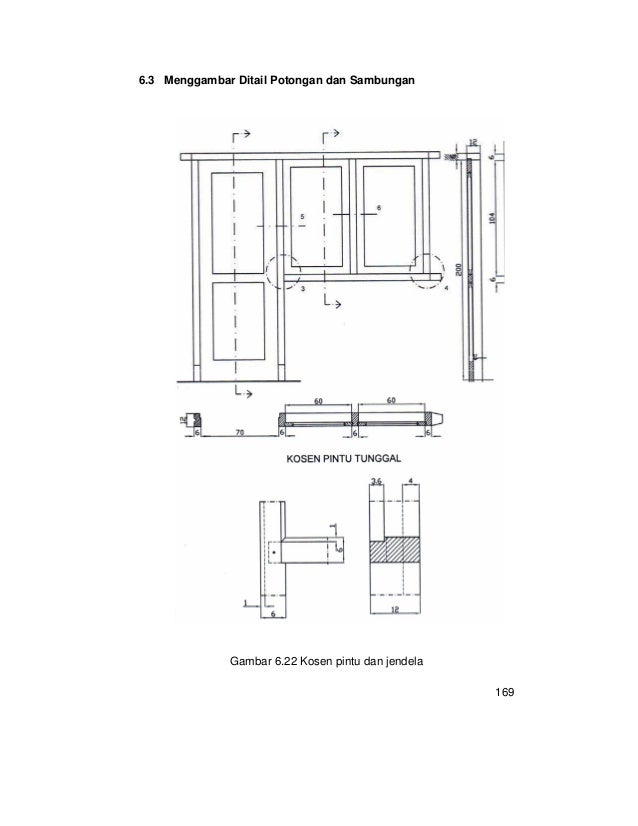 Detail Sambungan Kusen Aluminium Pintu Aluminium 0813 