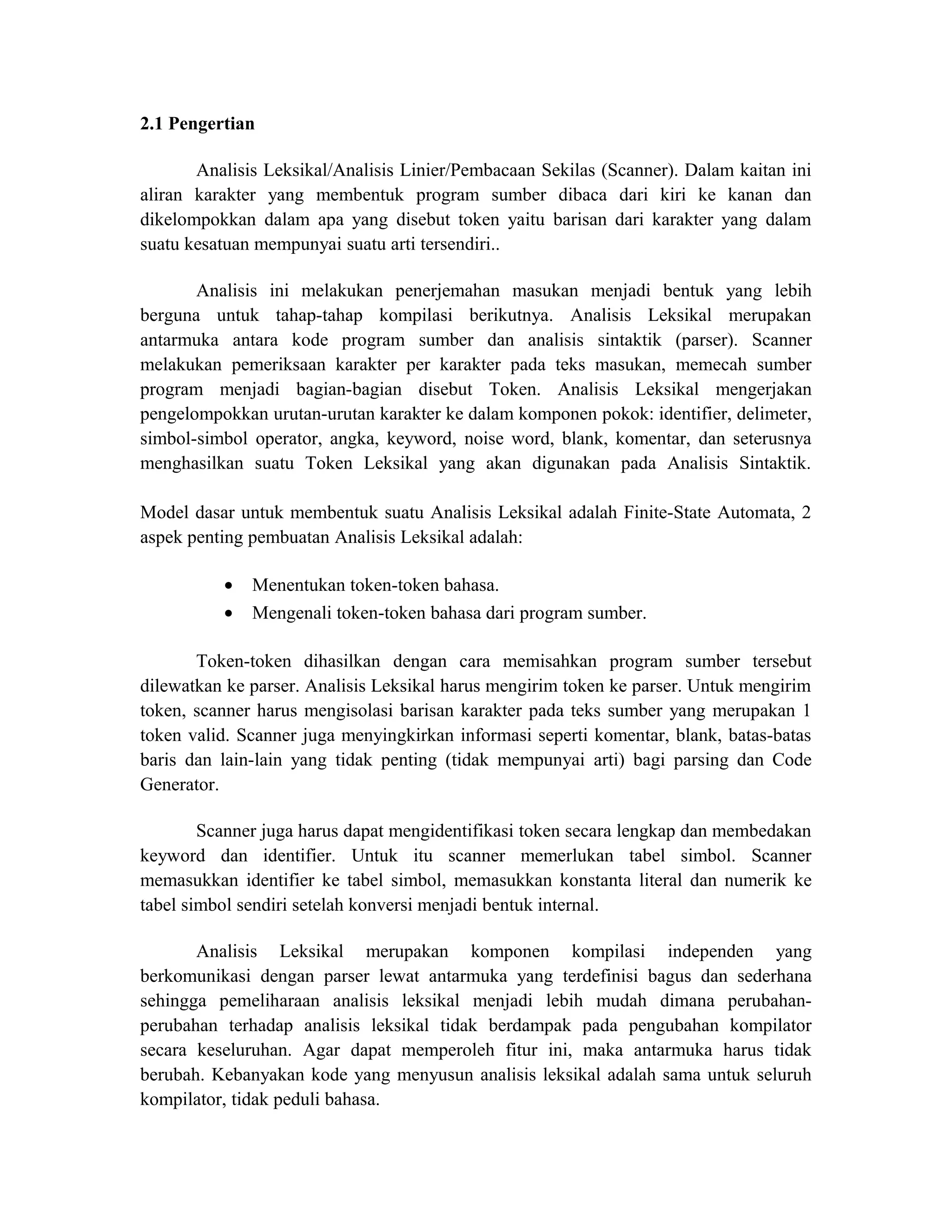 Teknik kompilasi | DOC