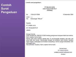Contoh
Surat
Pengaduan
 