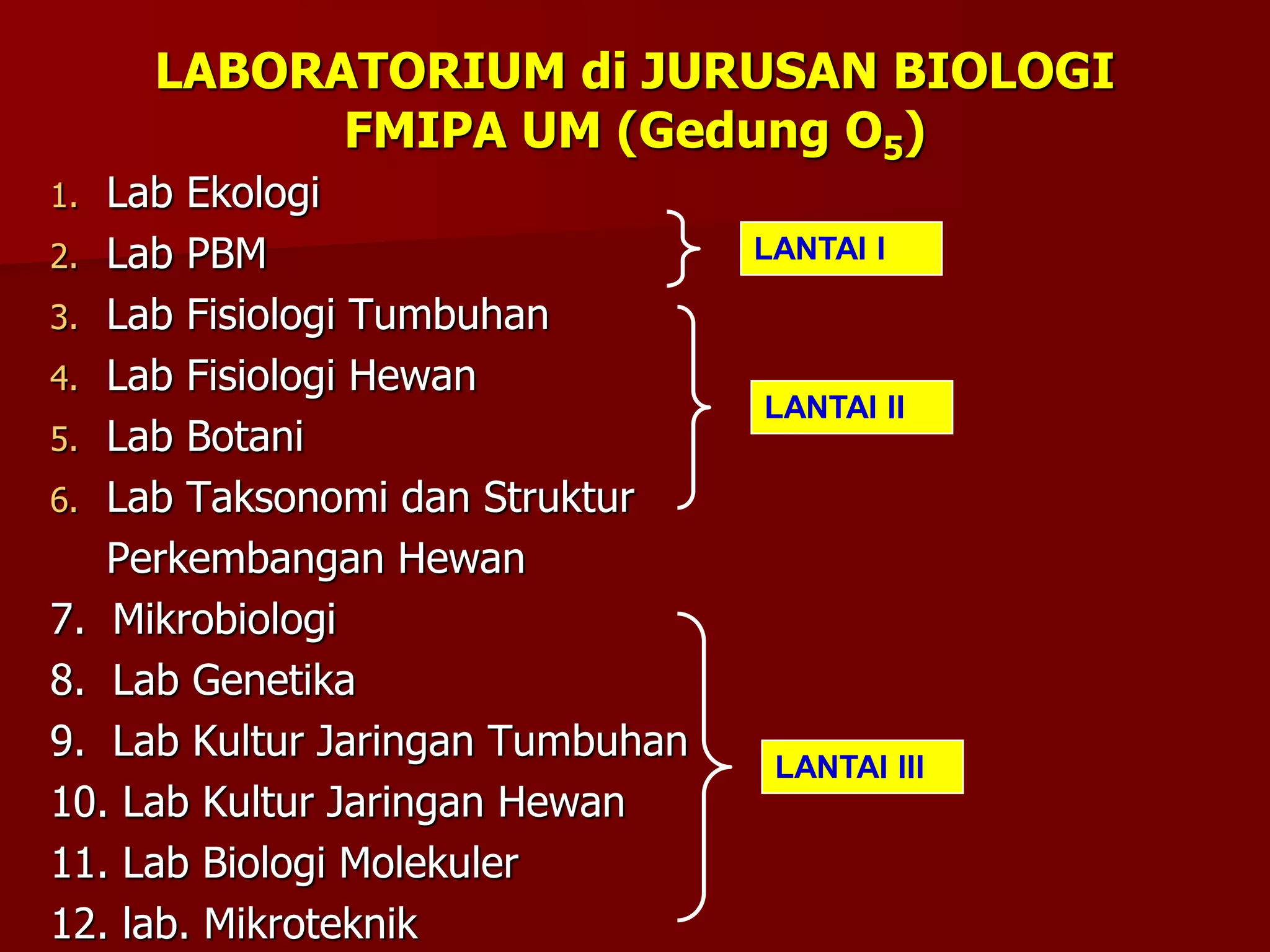 TEKNIK LABORATORIUM PENDAHULUAN Pakai.ppt