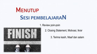 Proses penyusunan dokumen oleh
FASILITATOR yang dapat dijadikan
panduan dan pedoman bagi
FASILITATOR dalam melaksanakan
pr...