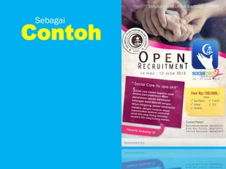 Sebagai
Contoh
 
