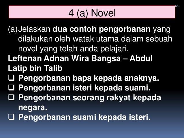 Contoh Jawapan Soalan Novel Tirani - Customise p