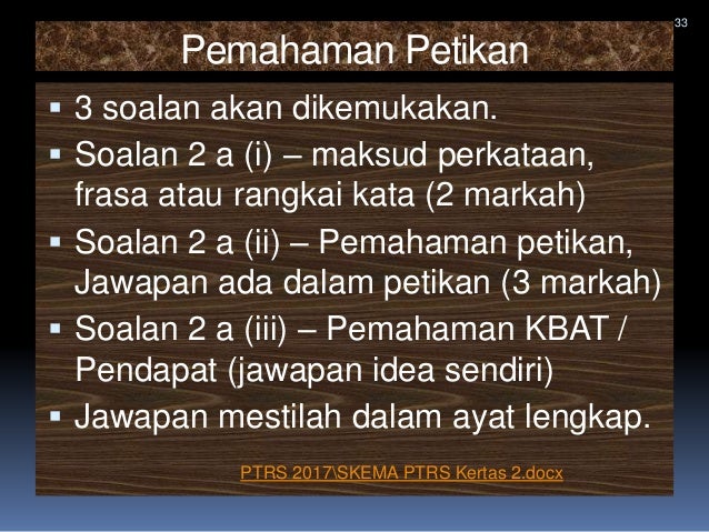 Teknik menjawab kertas 2