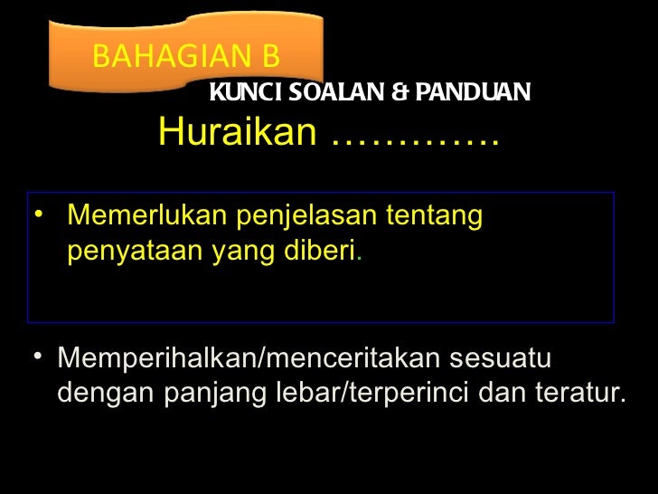 Teknik menjawab Pendidikan Islam SPM kertas 1 2011
