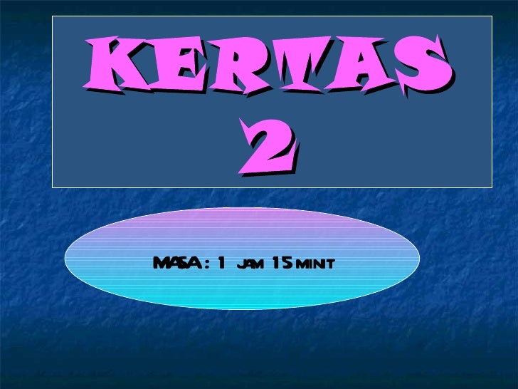 Teknik menjawab soalan bahasa melayu kertas 2