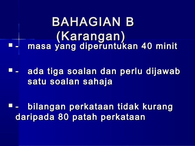 Teknik menjawab upsr bm kertas 2