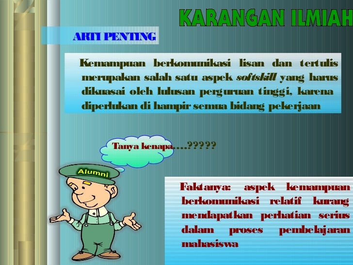Teknik menulis karangan ilmiah